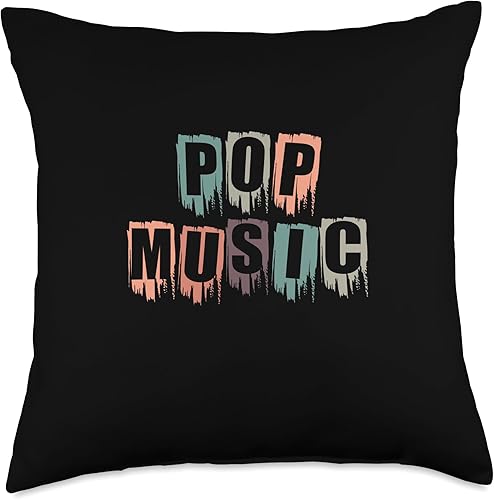 Miniatura 5 de Pop music rock punk funk rap Soul R'n'B Dancing Pop Music R'n'B Singer Stars Rap - Almohada de rap, 16 x 16 pulgadas, multicolor