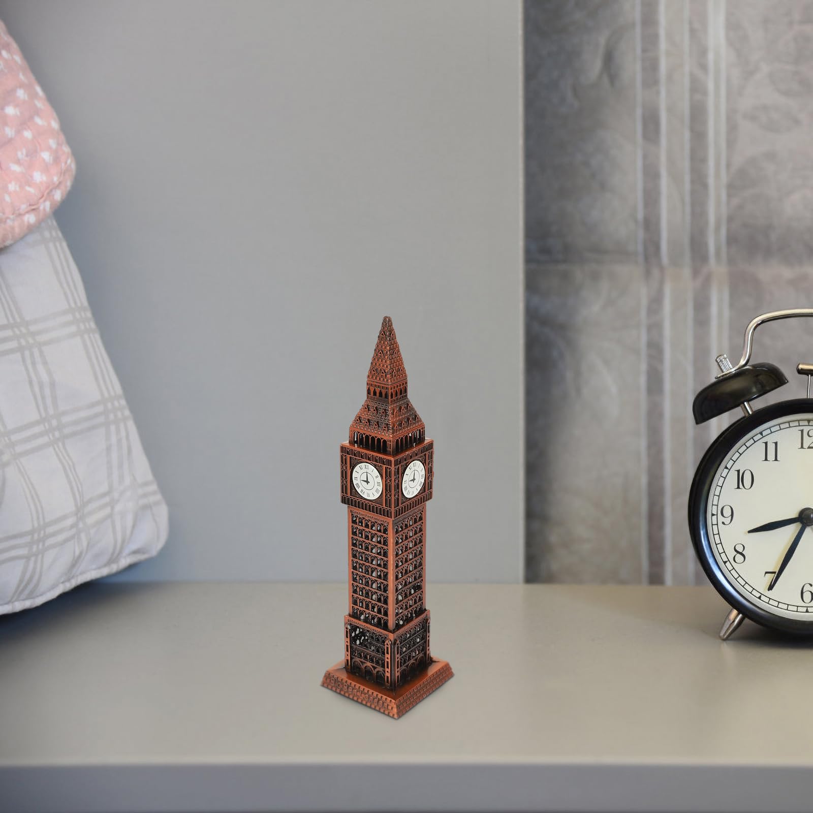 Amazon.com: Veemoon Small Big Ben Figurine, Metal Big Ben Decor
