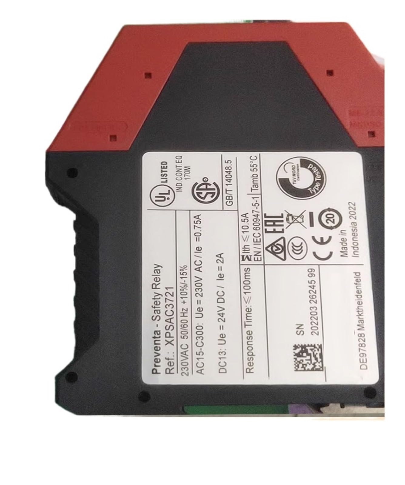 CJKXPZMH XPS-AC Relay 230V XPSAC3721