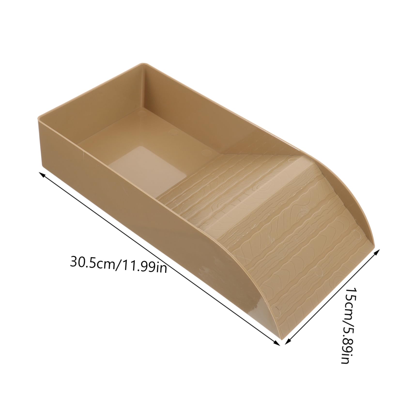 Totority Reptile Feeding Dish Basking Platform Multi Functional Plastic Turtle Water Food Bowl for Turtle Tank Climbing Decoration for Turtles Frogs and Reptiles