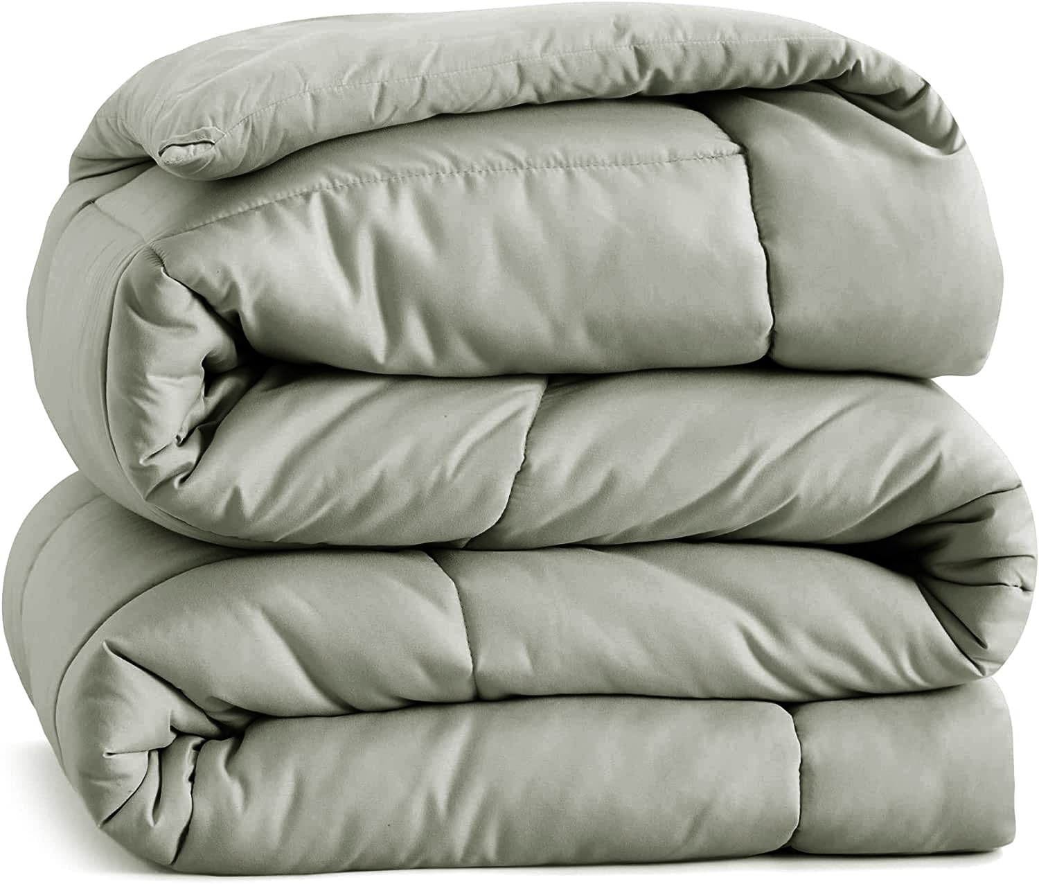 Casa Platino Duvet Super King – 10.5 Tog All Seasons Duvet with Corner Tabs, Box Stitched Quilt, Hypoallergenic Comforter - Mineral