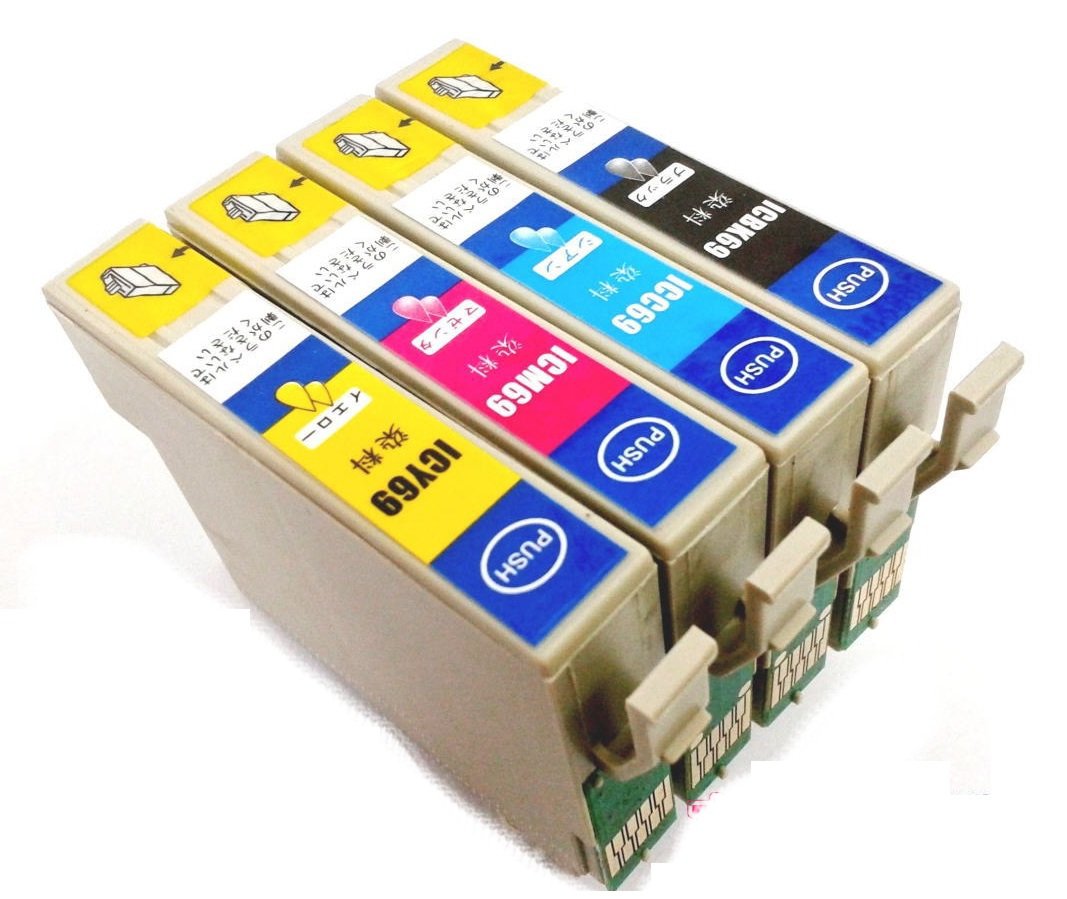Amazon.co.jp: エプソン用 EPSON用 IC69L(IC4CL69L) 互換インク
