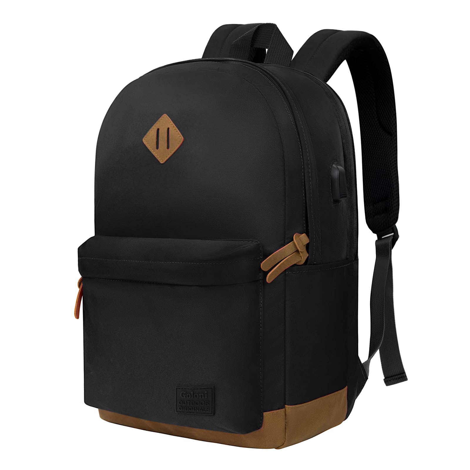 Goloni Backpack for Men, Travel Laptop Backpack Fits 17.3 Inch Laptop, Large Work Busines…