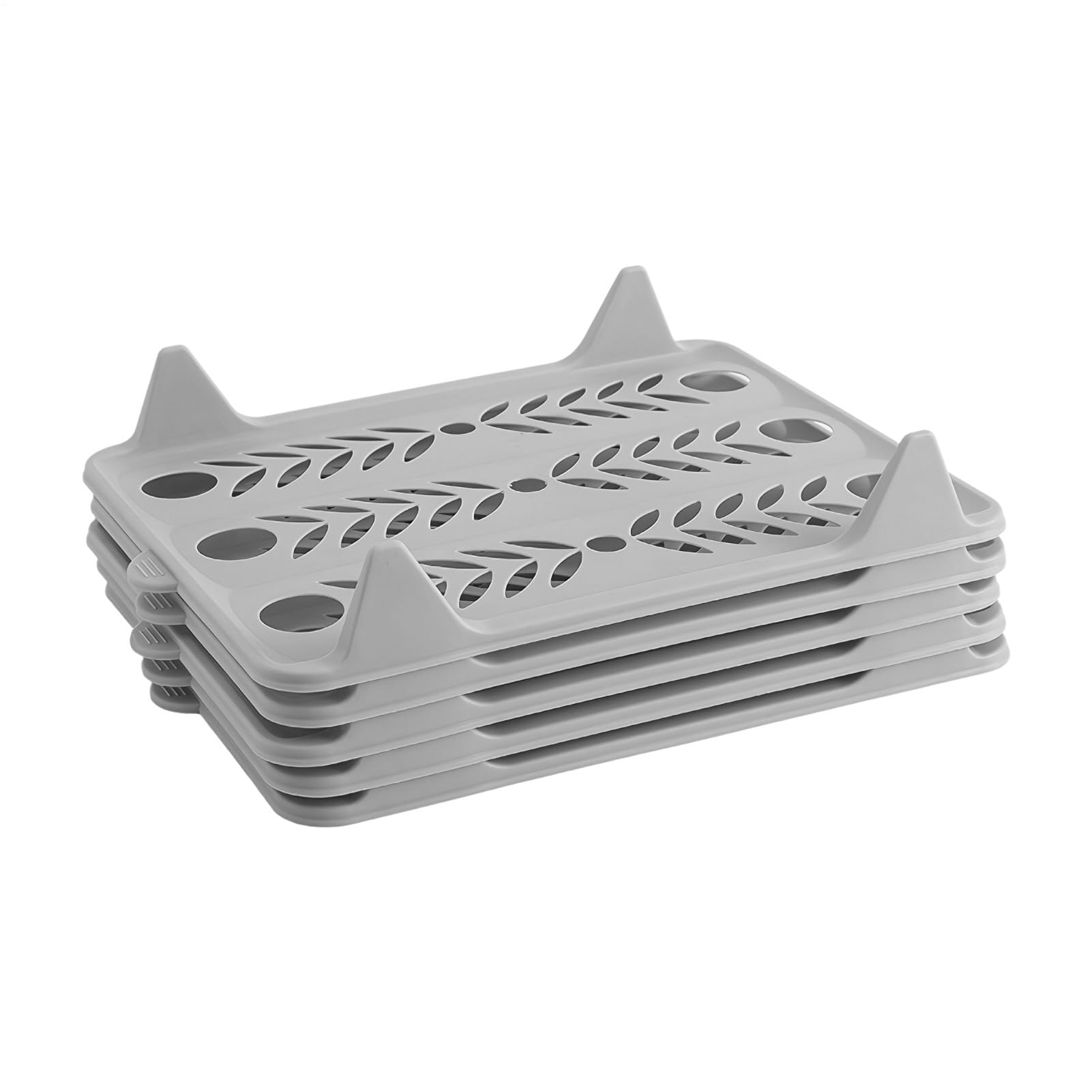 Organizador de Camisas Apilable 5 Piezas Apilables Ahorra Espacio | Organizador Optimizador de Espacio para hogar interior, dormitorio, vaqueros, calcetines, pantalones, toallas, camisetas