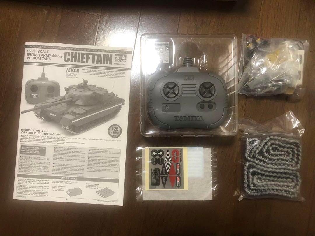 タミヤ RC ラジコン 1/25 チーフテン CHIEFTAIN
