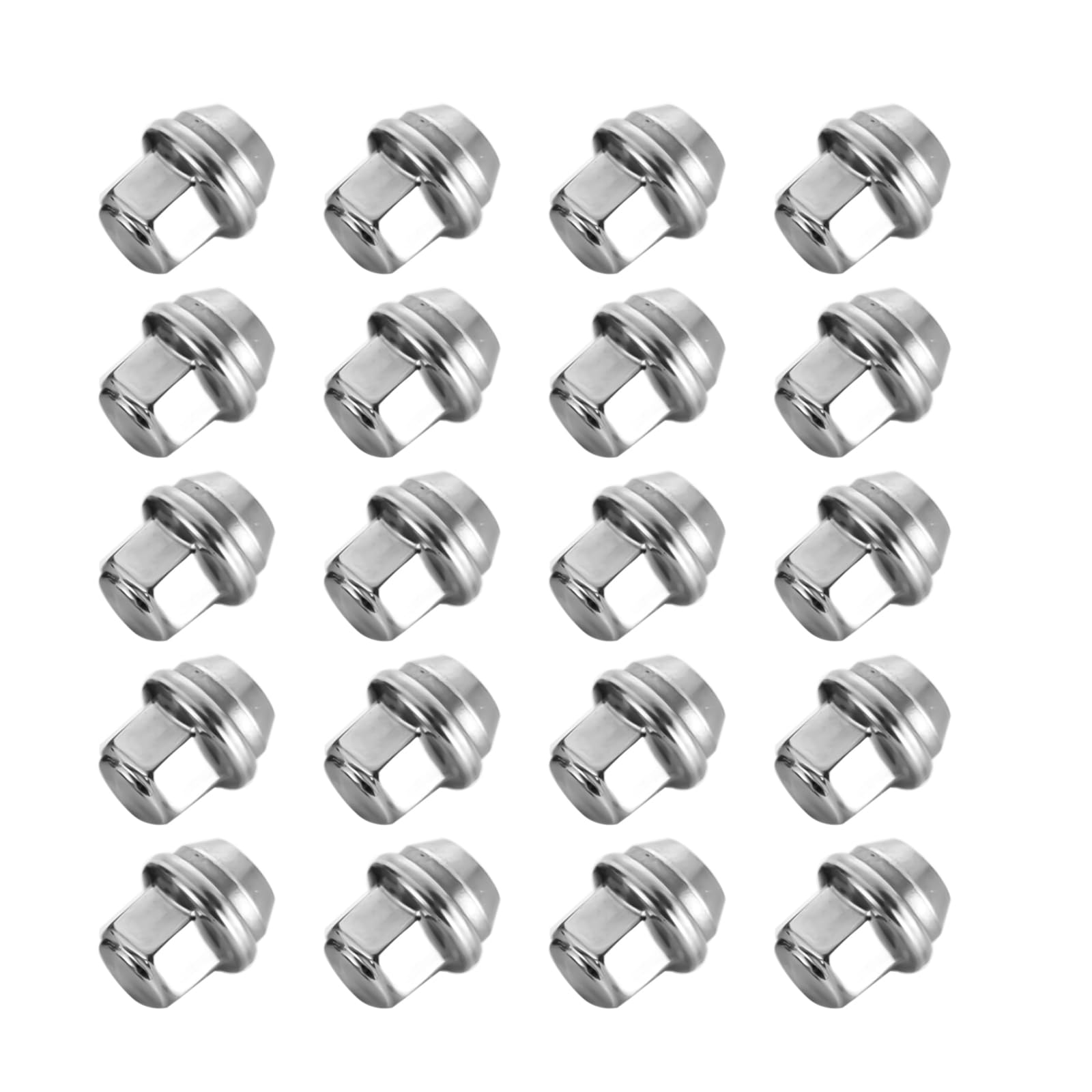 20PCS Dado ruota cromato M12x1,5 ACPA1012DXA Compatibile con Fo*rd Fo*cus MK3 B Max C-Max Hopzty