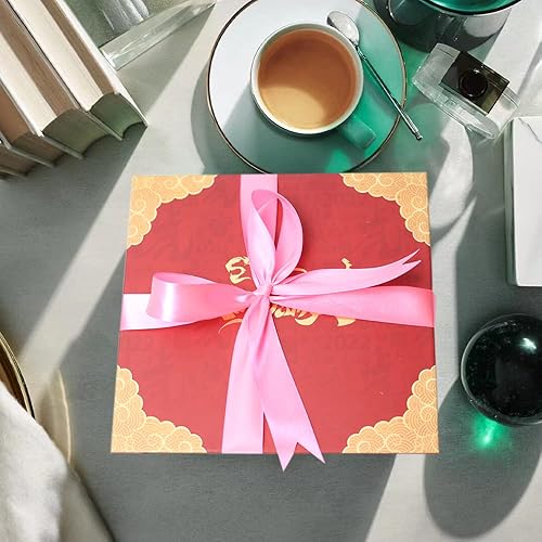 Miniatura 7 de JESEP - 4 rollos de cinta de tela de satén sólida de 100 yardas para envolver paquetes de regalo, accesorios de pinzas de moño para el cabello,