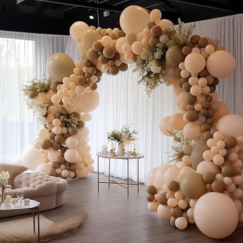 Miniatura 10 de 130 globos azul pastel de diferentes tamaños de 18, 12, 10, 5 pulgadas, kit de arco de guirnalda de globos perfecto para fiestas de cumpleaños,