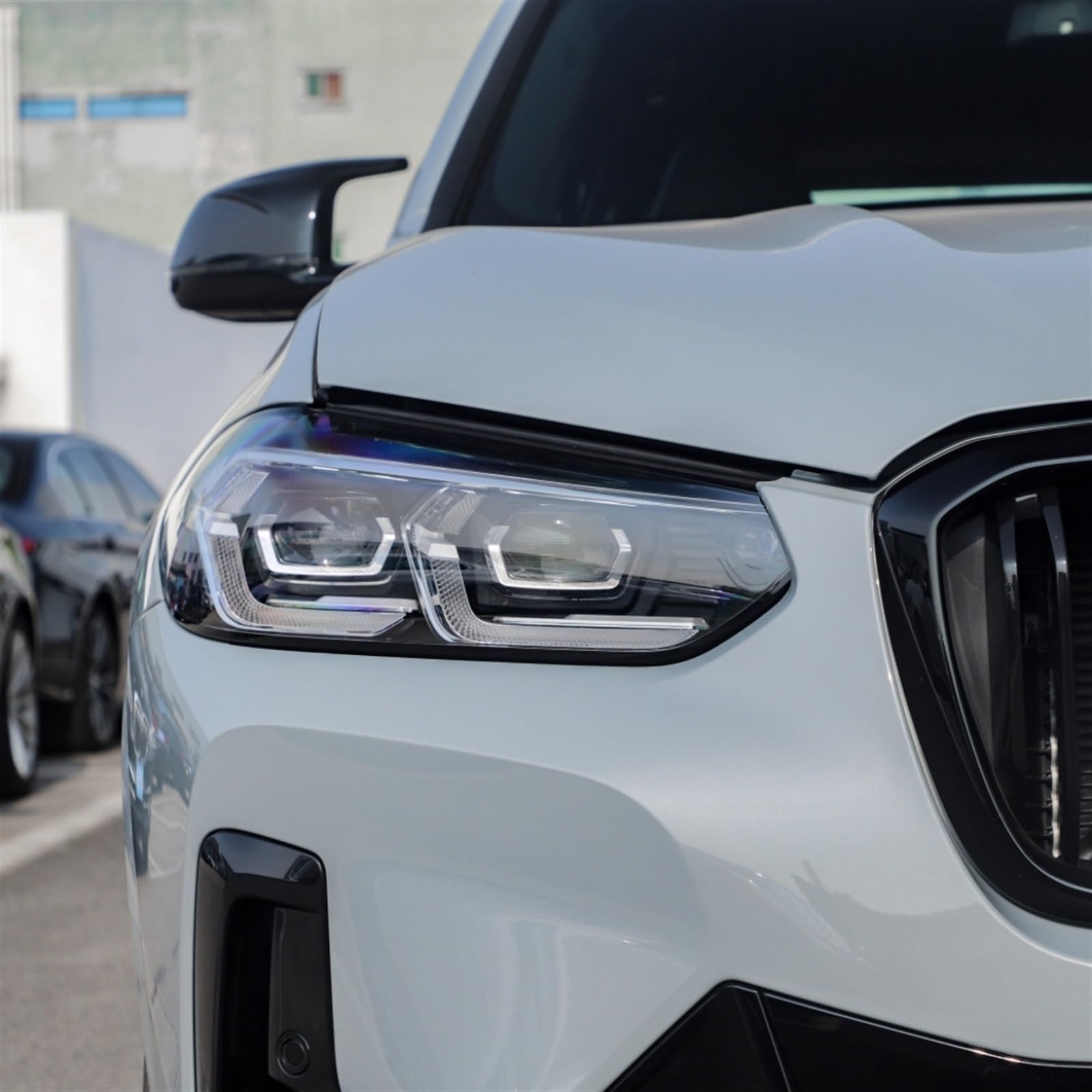 Copertura Paralume Faro Anteriore Per BMW X3 G08 2021-2022 - Trasparente, Sostituzione Lente - Foto 3