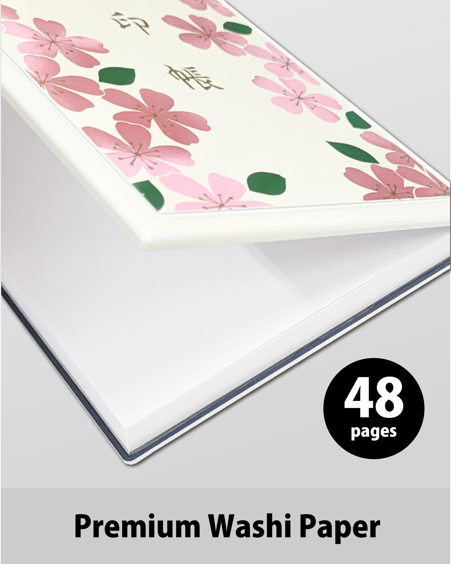 Btale Japanisches Goshuincho Stempelbuch - Japan Reise-Essentials 2026 - Authentisches handgefertigtes Hardcover-Notizbuch für Tempel- & Schrein-Stempel, Journal & Andenken-Geschenk (Ouka Weiß 48