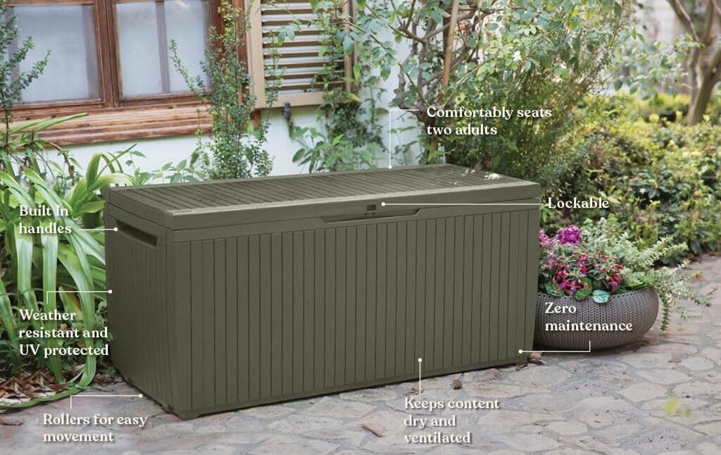 Keter Springwood Auflagenbox 305L