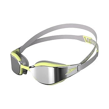 【日本未発売】SPEEDO　ゴーグル　ミラーレンズ 【新品未使用】 speedo FINA承認モデル クッションあり 競泳用スイムゴーグル