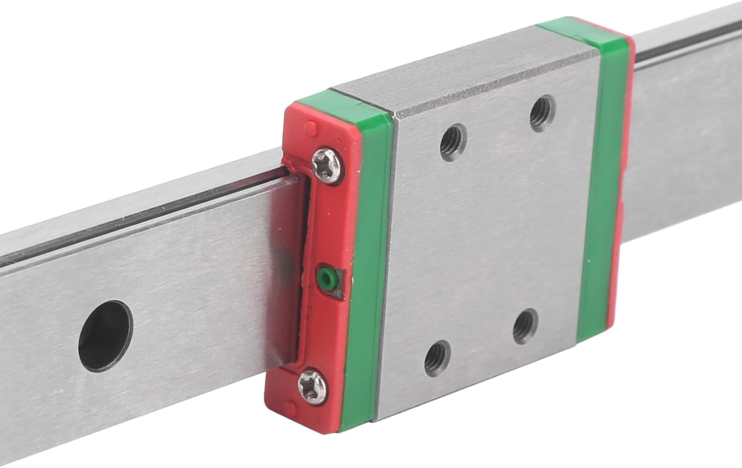 MGW9 1R L Slide Block, Widened Less Steel Slide, L with Load, 2 Row Lation for CNC, 200mm Length