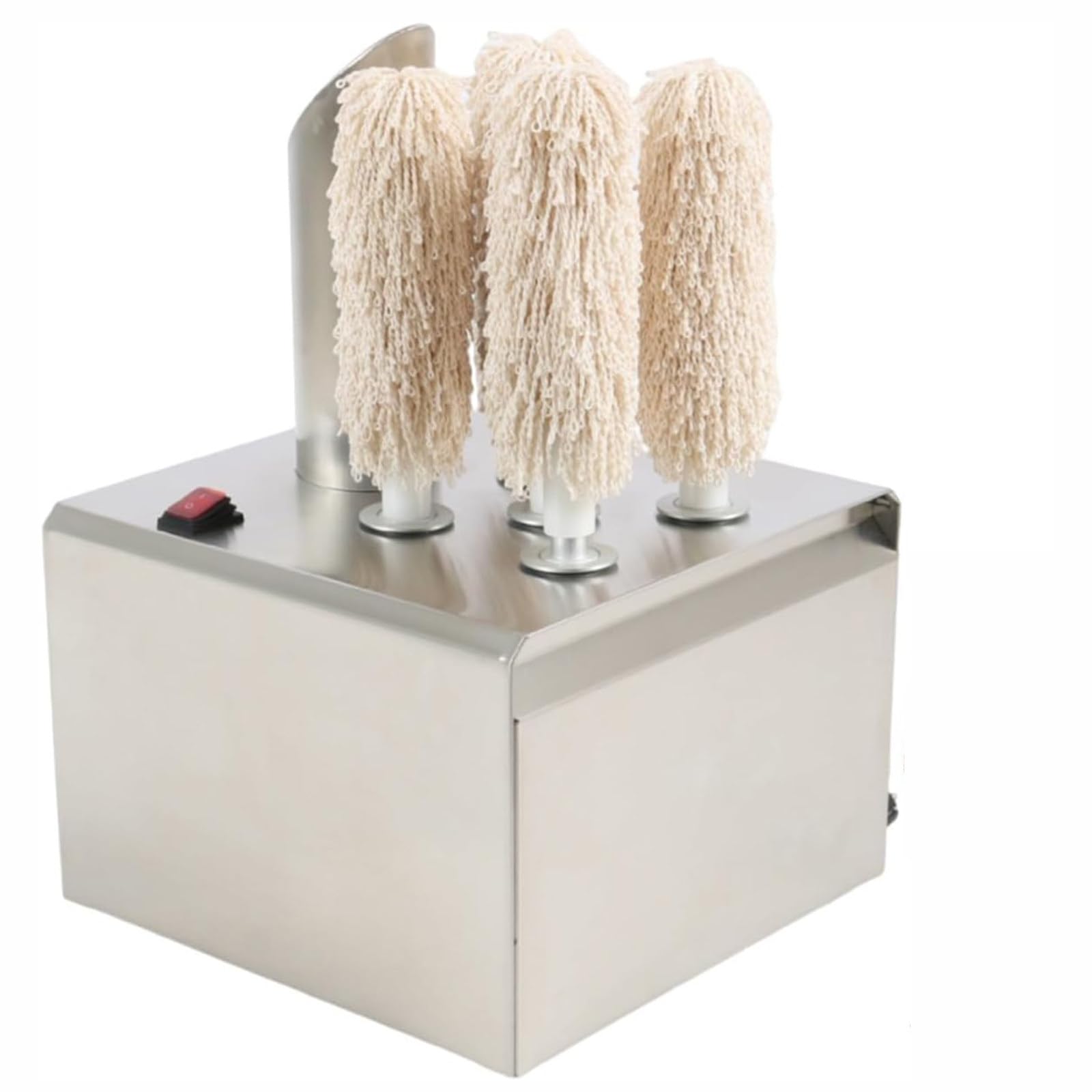 Electric Wine Glass Polishing Machine,Electric Automatic Dryer Bar Wine Glass Polishing Machine Includes 3/5/8 Brushes,360° Cleaning Without Dead Angles for Wineries, Bars, and Restaurants 5Heads