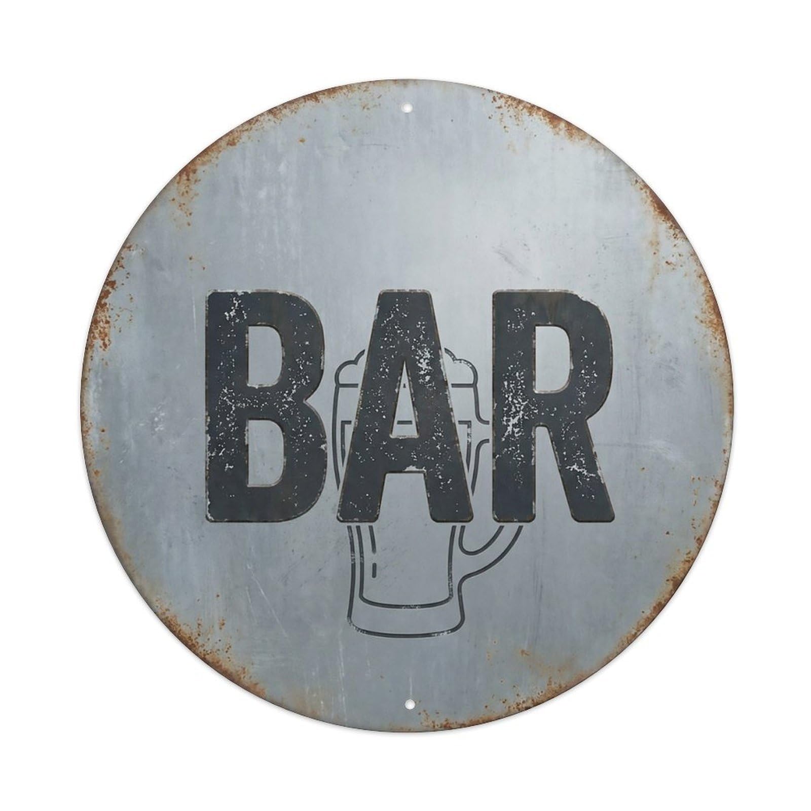 Vintage Beer BAR Zinc Surface Retro for Pub Metal Tin Sign