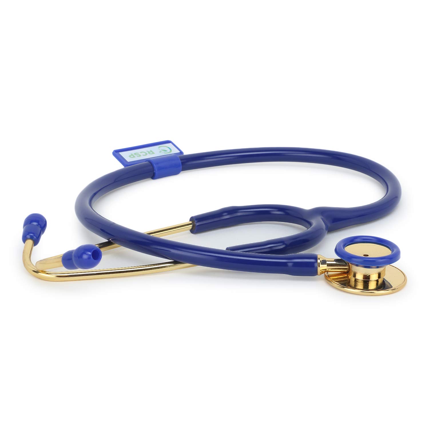 See full amazon price history chart for RCSP Acoustic Stethoscope Brass Ring For Medical Students, Nurses & Doctors, Lightweight ChestPiece with Latexfree Tube & Soft Sealing Ear Knobs Cardio SS Gold (BLUE) RCSP Acoustic Stethoscope Brass Ring For Medical Students, Nurses & Doctors, Lightweight ChestPiece with Latexfree Tube & Soft Sealing Ear Knobs Cardio SS Gold (BLUE) (B08RQM8Q84) Amazon Price History, Amazon Price Tracker
