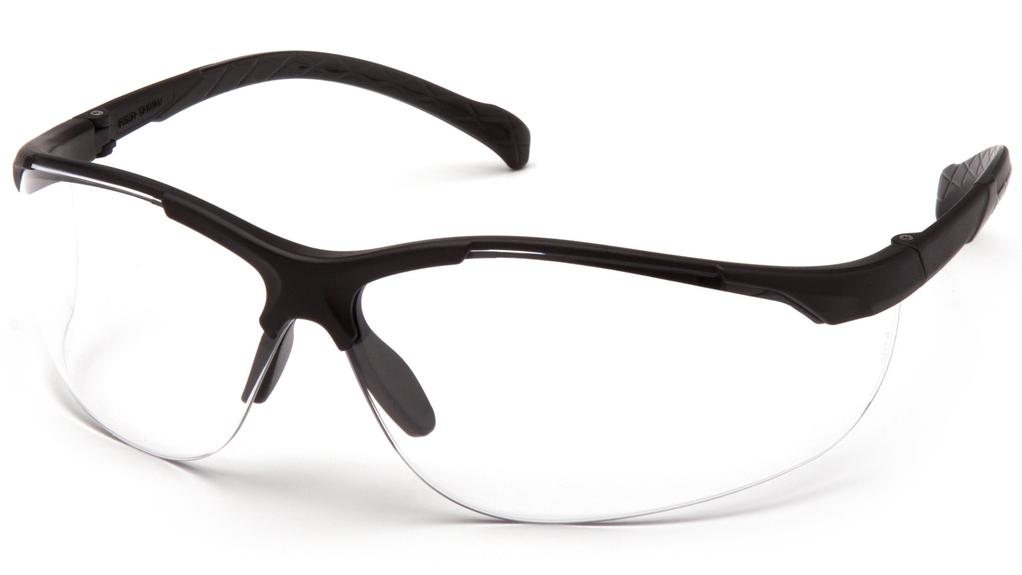 Pyramex Safety Sb8910s Gravex Lunettes de sécurité, cadre noir, verres transparents, SB8910ST
