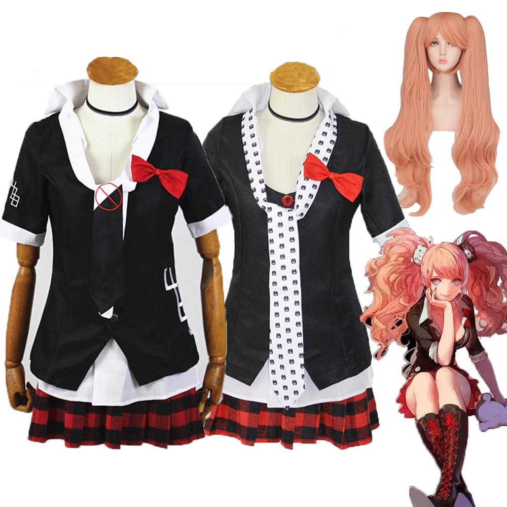 Amazon.co.jp: 超高校級のギャル コスプレ衣装 江ノ島盾子