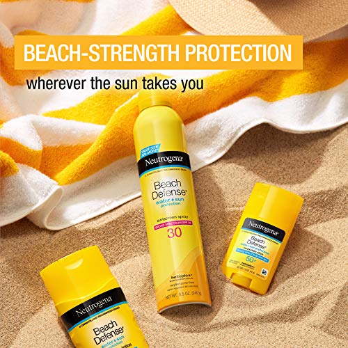 Neutrogena Beach Defense Sunscreen Spray Spf 30 Water-Resistant Sunscreen Body Spray With Broad Spectrum Spf 30, Paba-Free, Oxybenzone-Free & Fast-Drying, Superior Sun Protection, 8.5 Oz #TOP2