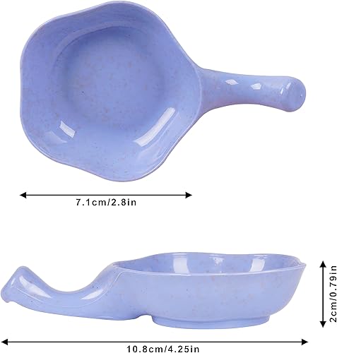 Miniatura 2 de Becken - Cuencos para condimentos, cuencos para salsa de inmersión, cuencos pequeños para inmersión, plato de salsa de soja, cuencos pequeños para