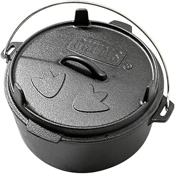 Amazon | チャムス (CHUMS) ダッチオーブン10インチ H 13×W 25 cm CH62 Amazon | チャムス (CHUMS) ダッチオーブン10インチ H 13×W 25 cm CH62