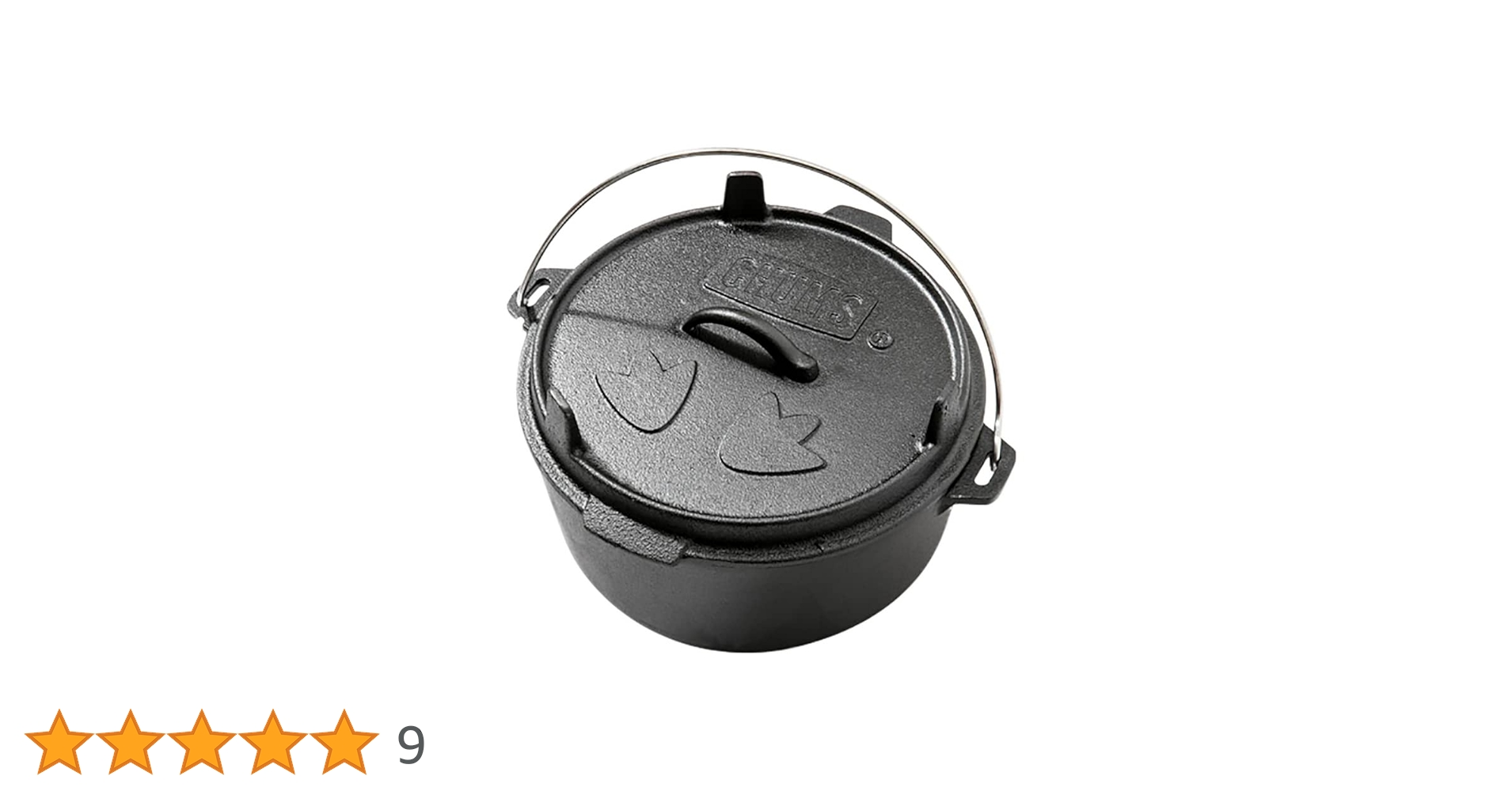 Amazon | チャムス (CHUMS) ダッチオーブン10インチ H 13×W 25