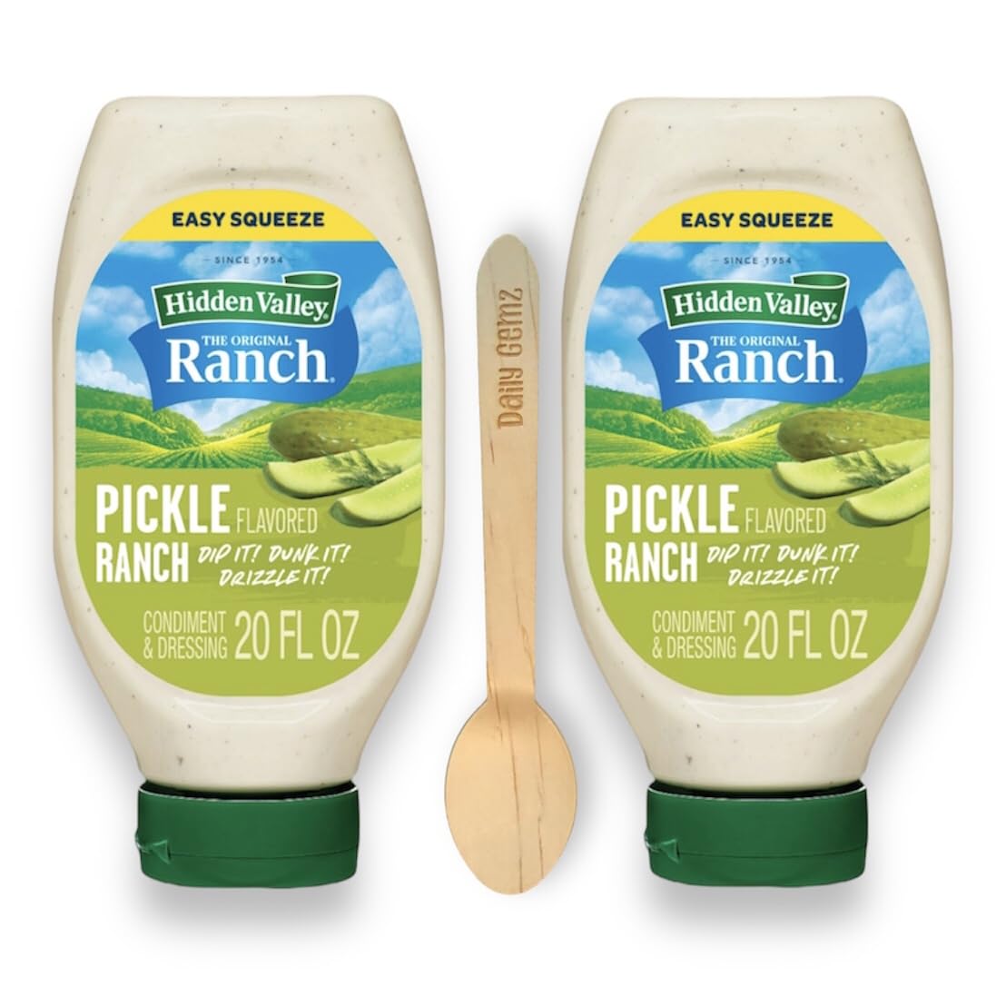 Pickle Flavored Hidden Valley Ranch Dressing Pack of 2