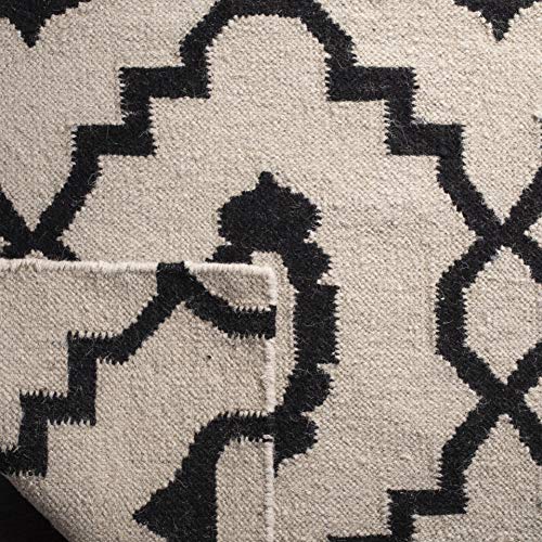 Tapete corredor SAFAVIEH 2'6" x 8' lana premium hecho a mano miniatura 4