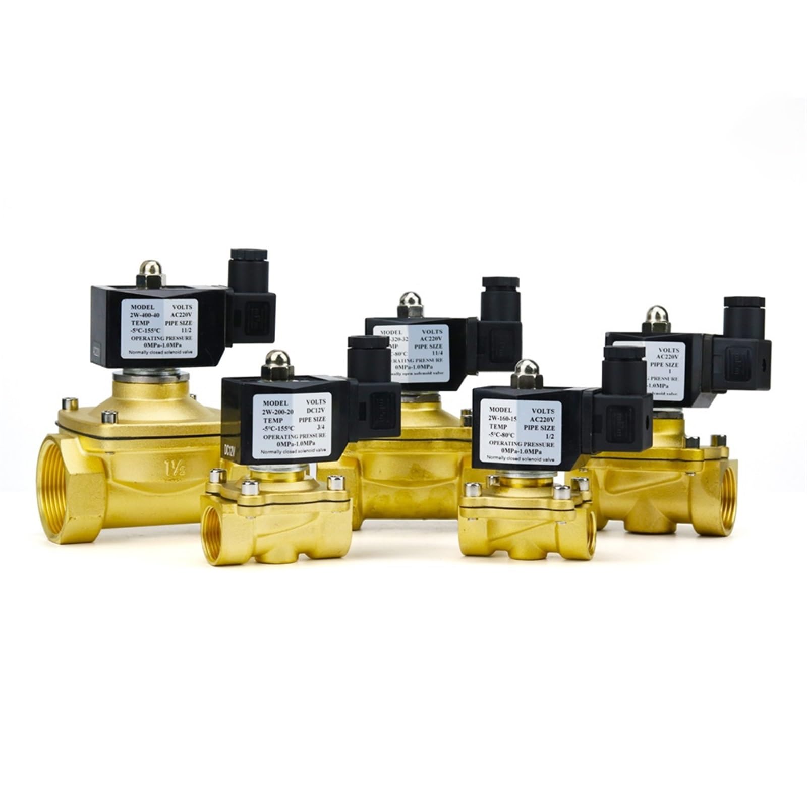 Jgodgqpm 1/2 Dn5/20/25/32/40 Electric Solenoid Valve 3/4 - Inch Normally Closed Pneumatic For Water Oil Air Gas 2V 24V 220V 0V Pcs(",Dc2v)