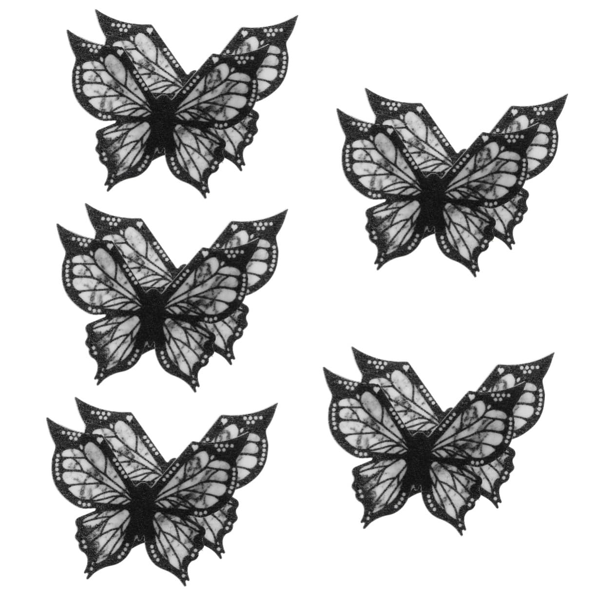 Baluue 10pezzi Stencil Per Eyeliner Silicone Strumenti Makeup Per Occhi Templates Riutilizzabili Per Applicazioni Precise e Simmetriche Design Per Diverse Forme Occhi