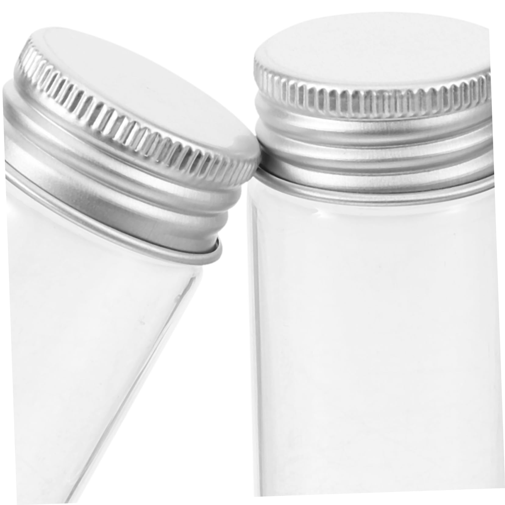 minkissy 24 Stück Glas Reagenzgläser 30ml mit Deckel Auslaufsichere Kleine Glasröhrchen für Labornutzung und Probenaufbewahrung
