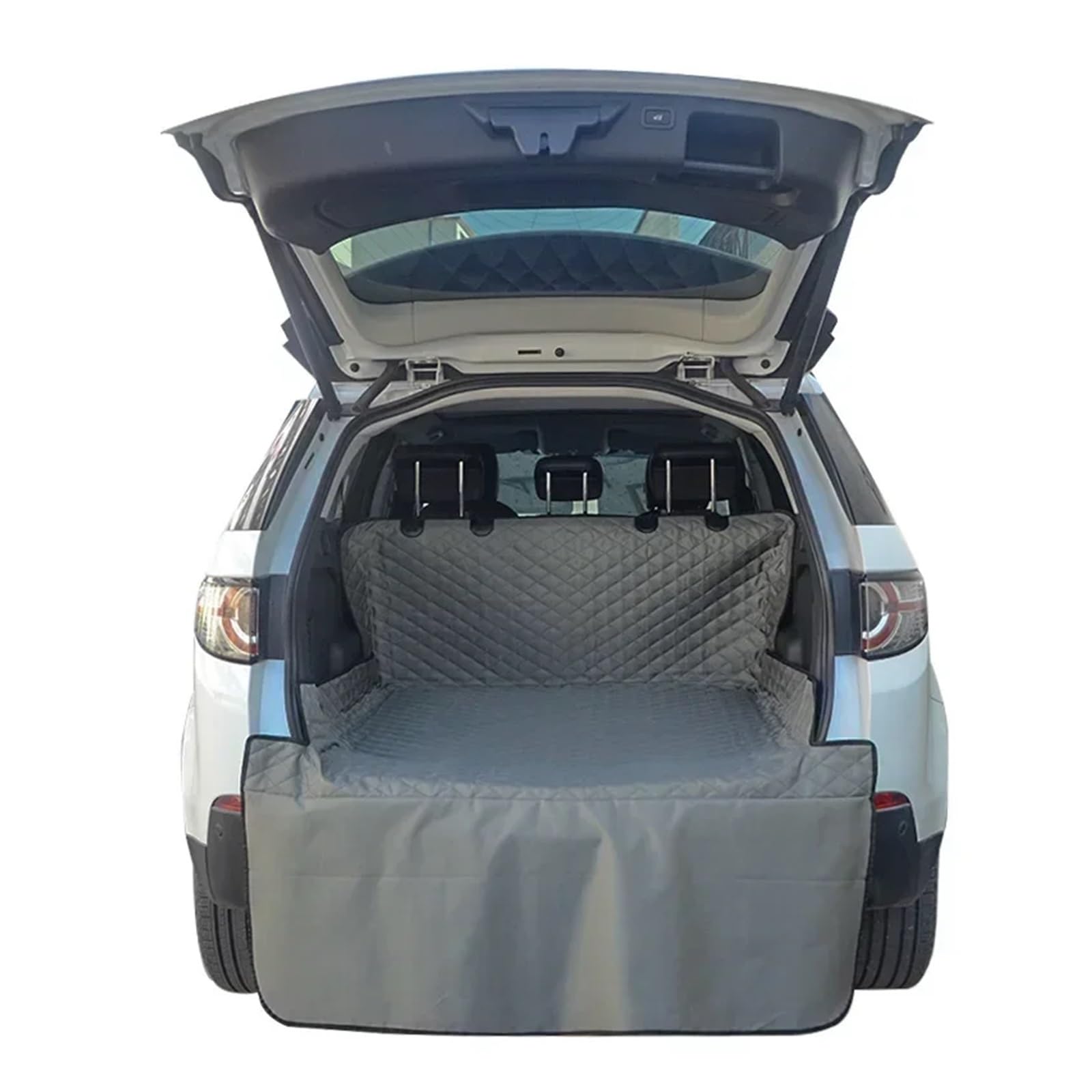 Estera De Maletero Coche Alfombrilla Impermeable Forro Carga Perros Accesorios Lavables Protector Asiento Transportador Viaje Alfombrillas De Maletero(Grey)