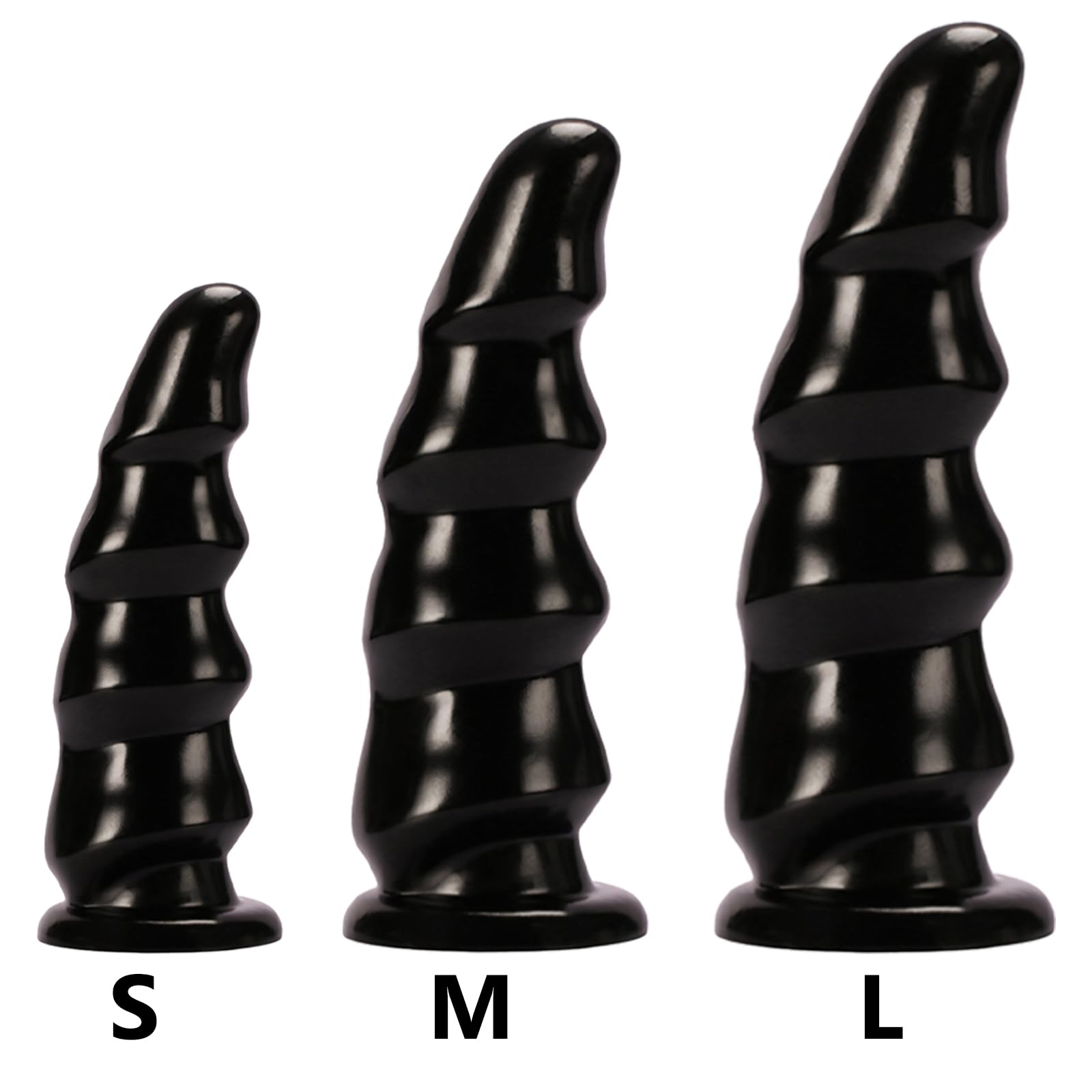 BDSMAGE Grande Dildo Anale Perle anali con Ventosa, Giocattolo Sessuale Dilatatore Anale per Donne e Uomini, Masturbatore Sex Toy Butt Plug giocattoli anali (L)