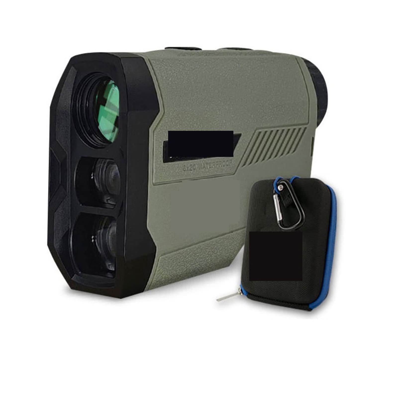Medidor de superficie terrestre Telémetro láser de Golf, telescopio de 1000M y 650M con Pin de pendiente de bloqueo de bandera, medidor de distancia for Monocular de para terreno montañoso(1000m)