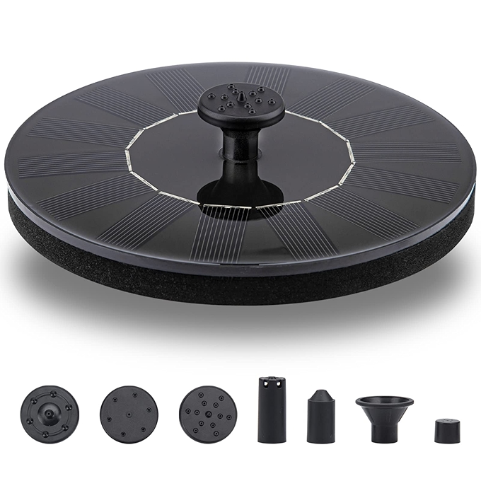 LAWOHO太阳能喷泉泵升级版户外水景套件