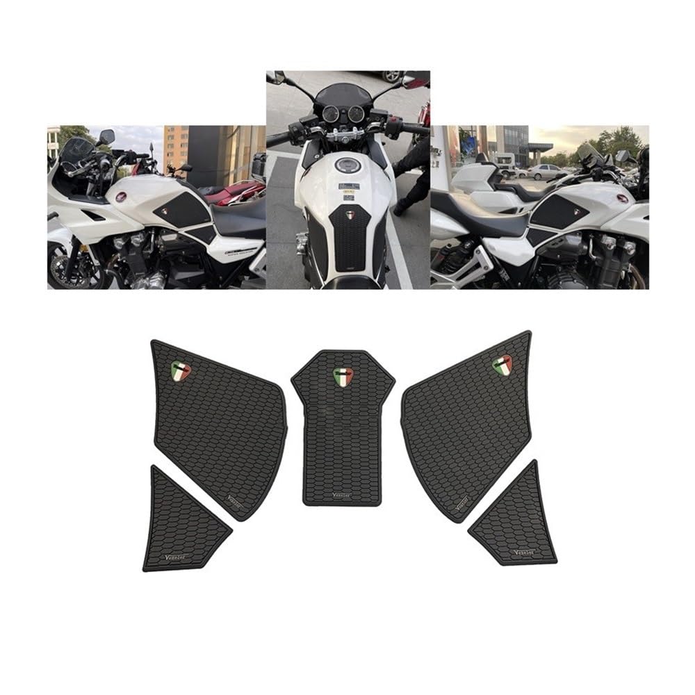 para CB1300 Almohadilla Protectora para Tanque de Motocicleta Agarre para Rodilla de Gas Almohadilla de tracción para Tanque Lateral 06-21 2021 Almohadilla depósito