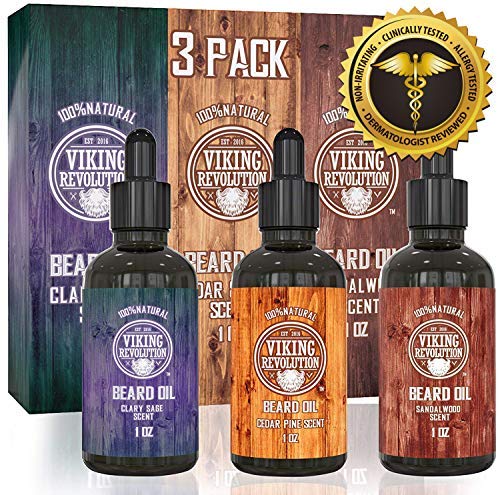 Viking Revolution Beard Oil 3 Pack - Image 8