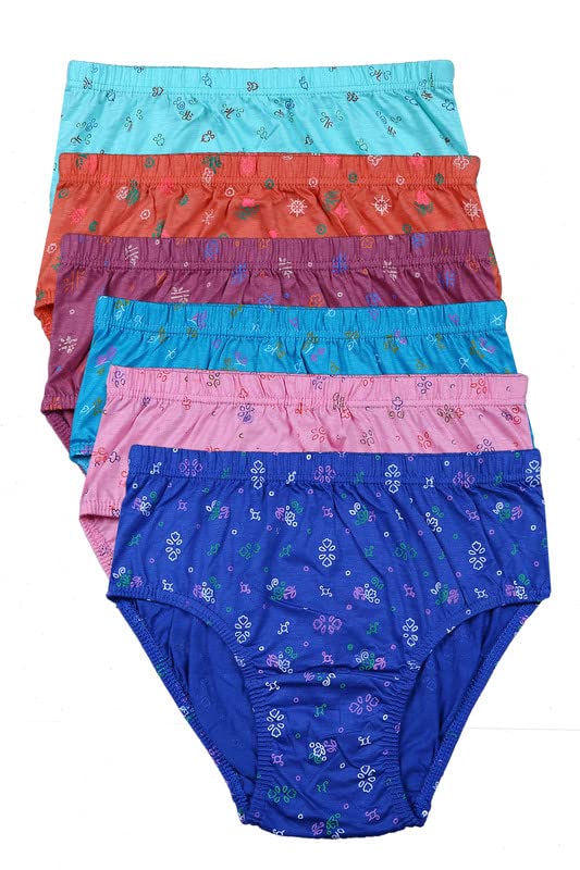 Women Hipster Multicolor Soft Cotton Panty-image-49