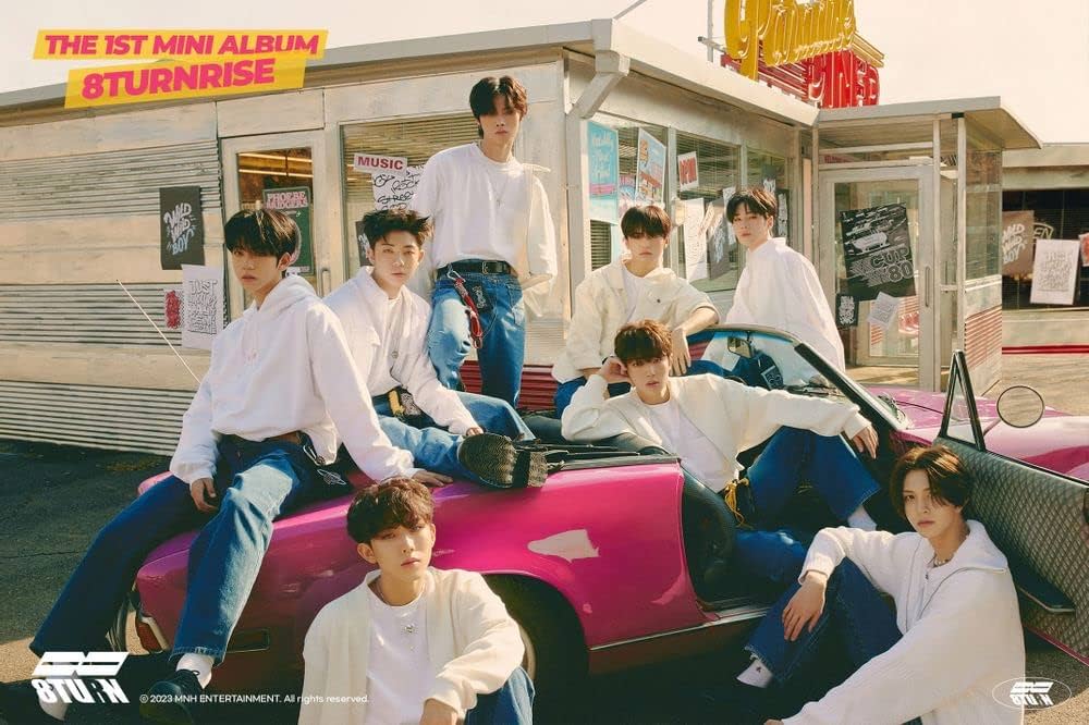 Amazon.com: 8TURN 8TURNRISE 1st Mini Album CD+POB+Booklet+
