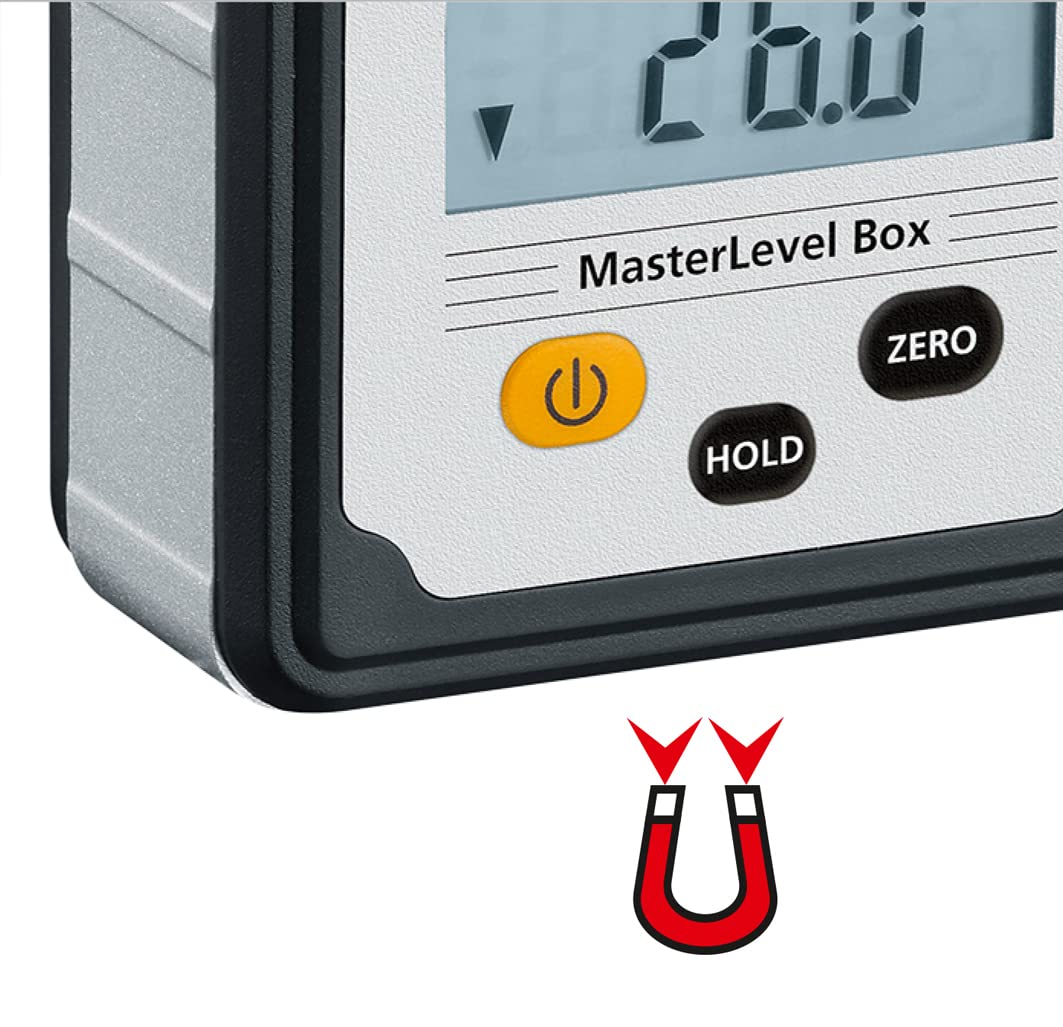 Laserliner 081.260A Wasserwaage, Schwarz, Grau, LCD, Kunststoff, AAA, 1,5 V