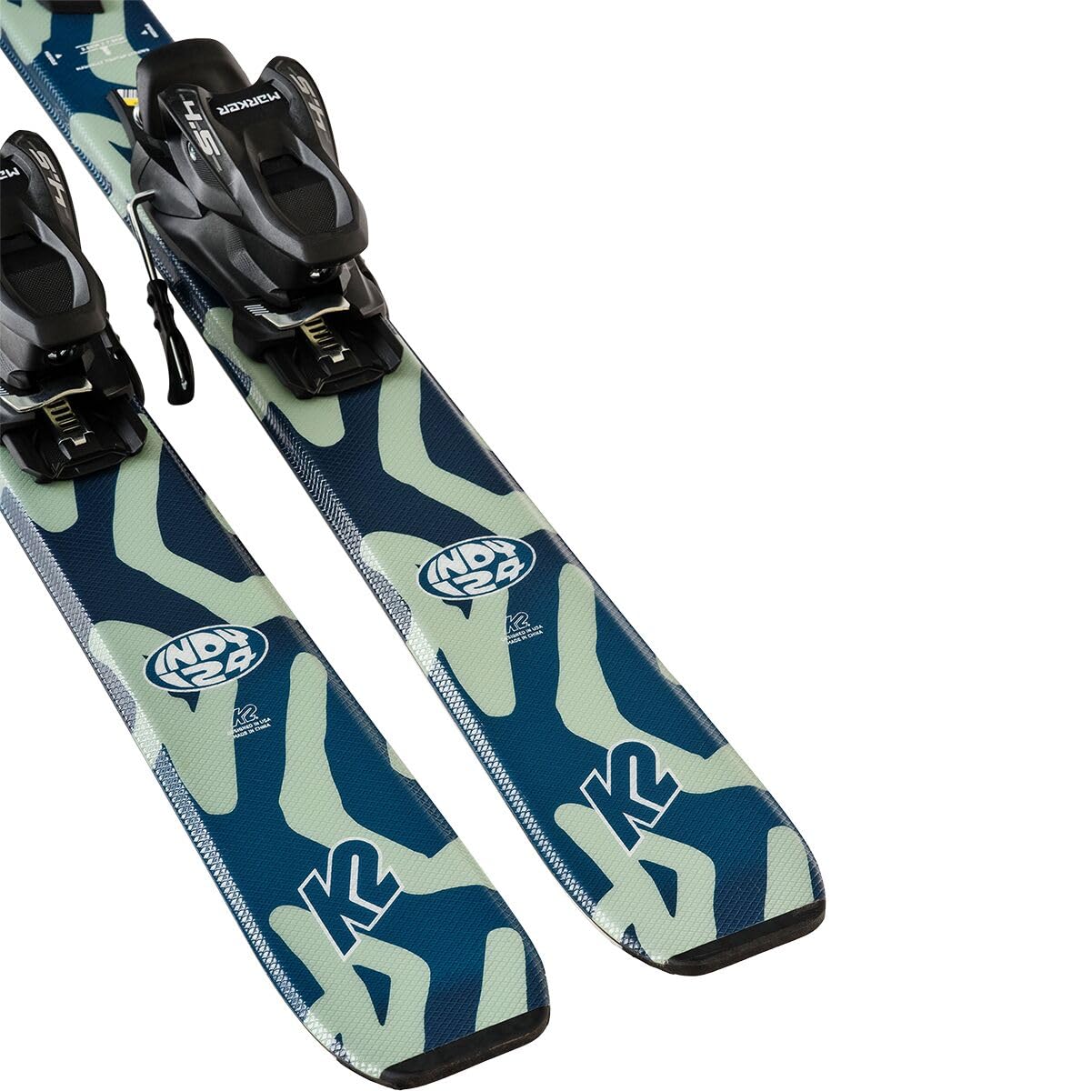 Amazon.com : K2 Indy Skis w/ 4.5 FDT Jr Bindings, 76 : Sports