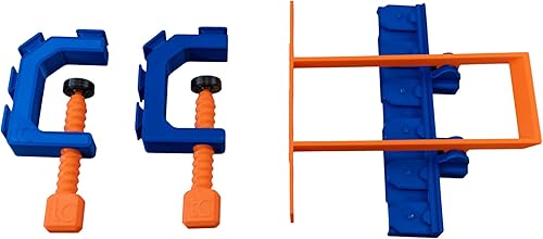 6 Lane Start Gate Compatible with Hot Wheels Track | Includes Track Clamp