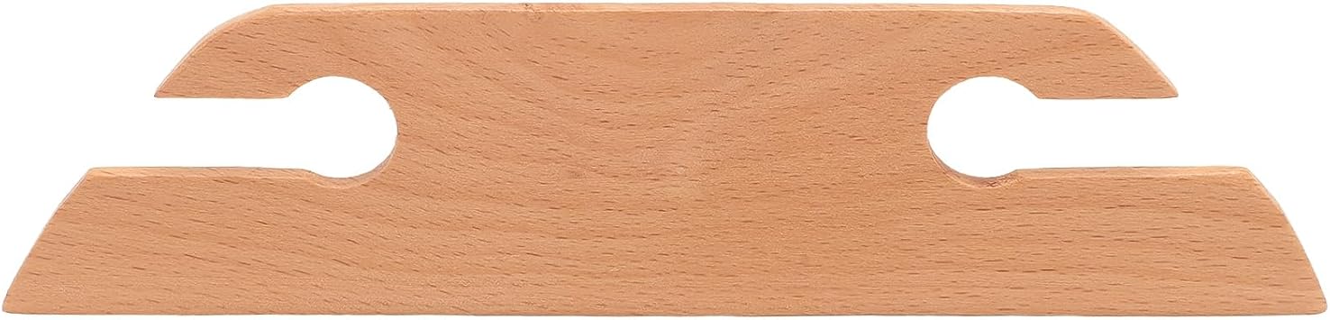 Vistreck Wooden Weaving Shuttle - Smooth Surface Portable Weaving Tool for Inkle and Table Looms Trapezium Shaped