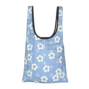 和装用バッグ 花柄ホワイト×水色 和装用バッグ 花柄ホワイト×水色 和装用バッグ 花柄ホワイト×水色