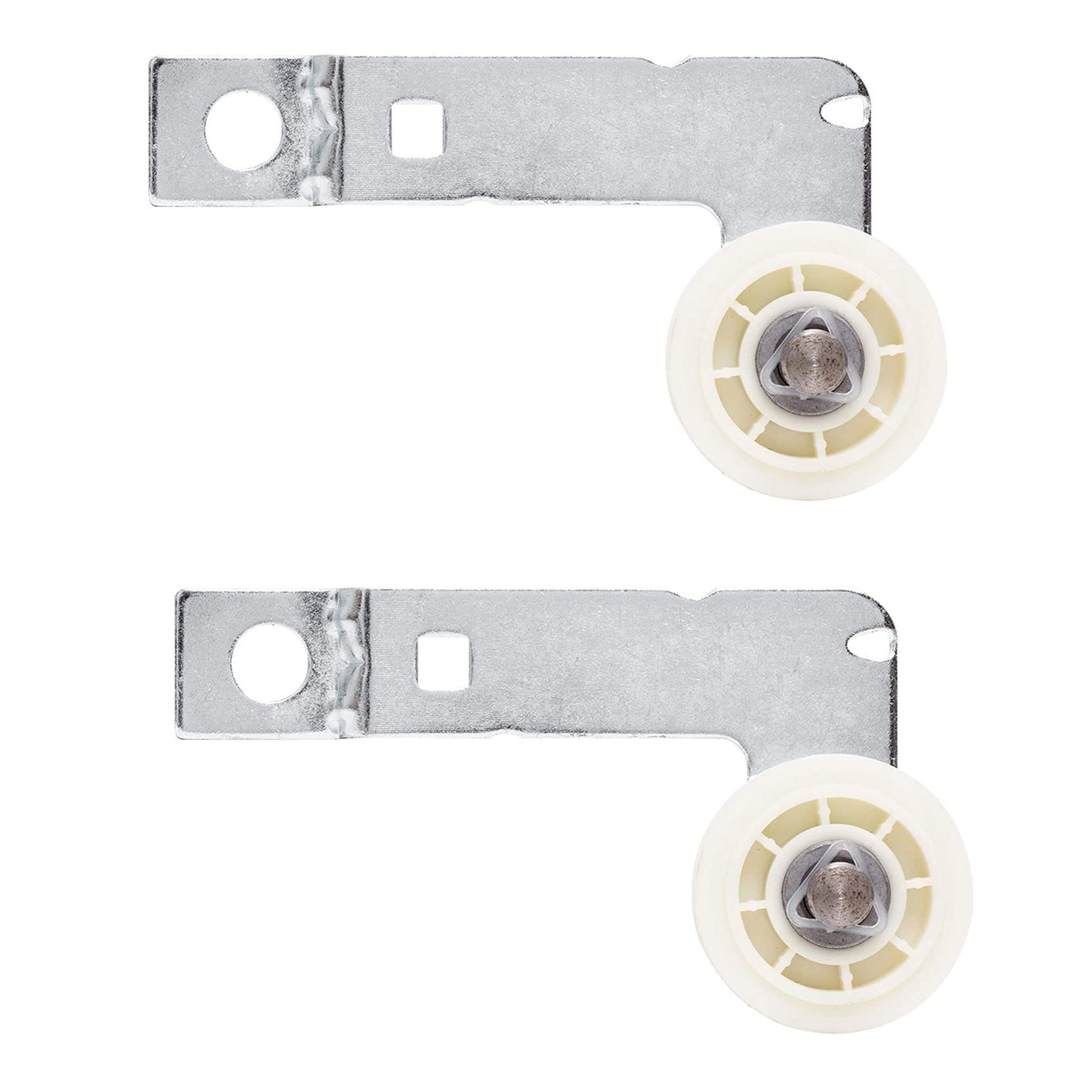 Hndhbfgrt 2X for W10837240 Dryer Idler Pulley with Bracket,Replace Part for Dryer