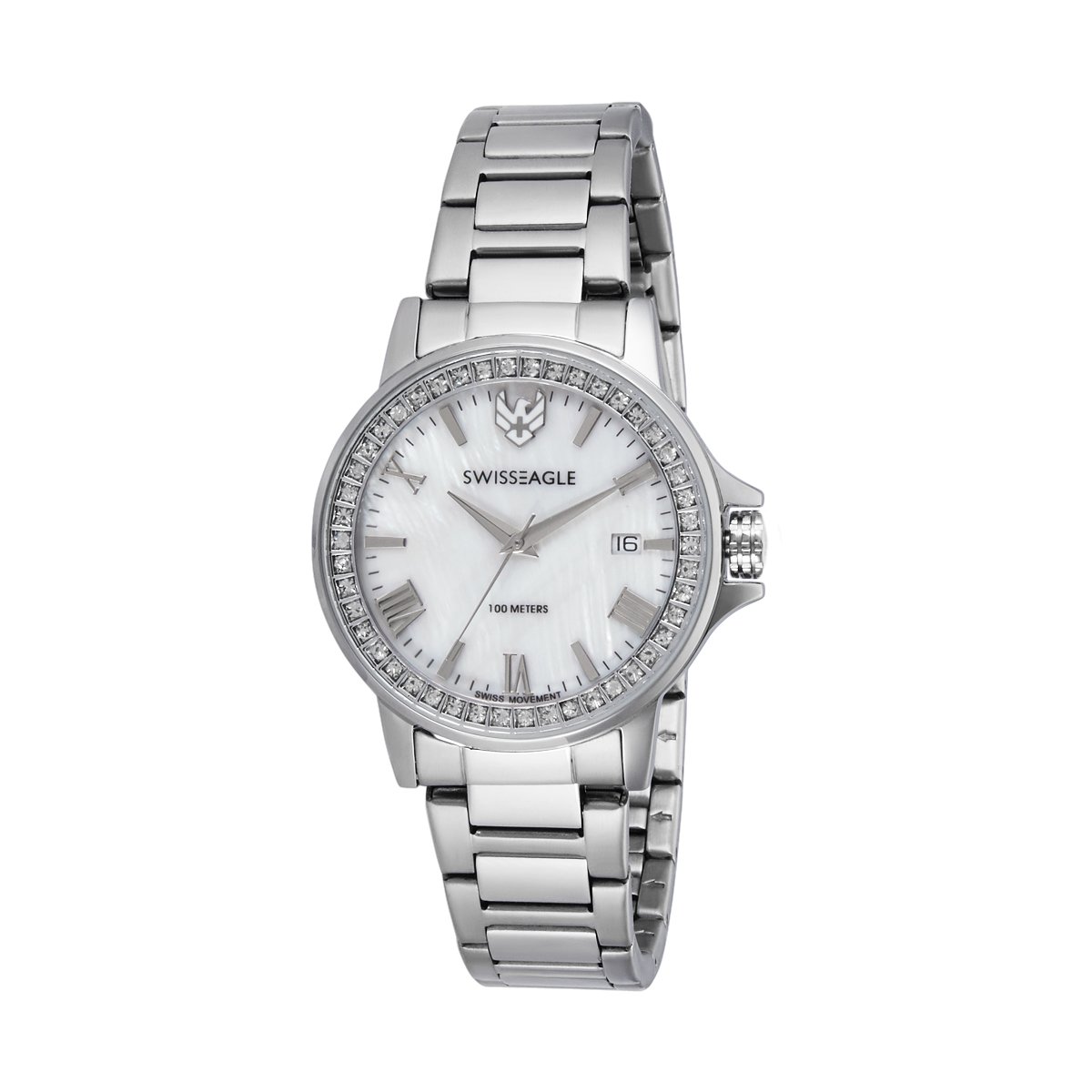 Swiss Eagle Analog White Dial Women Watch (B07FVPSZHY) Amazon Price History, Amazon Price Tracker