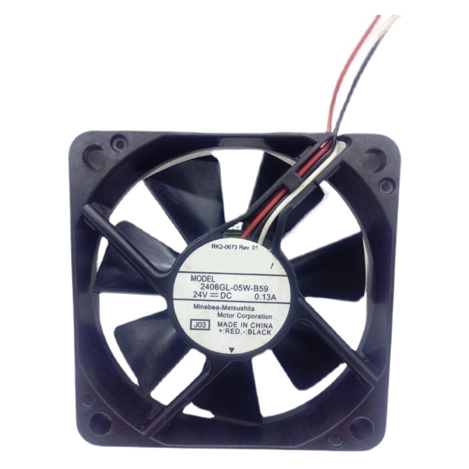 TRBFGVCJ 2406GL-05W-B59 24v 0.13A 6015 60x60x15mm COOLING FAN RADIATOR