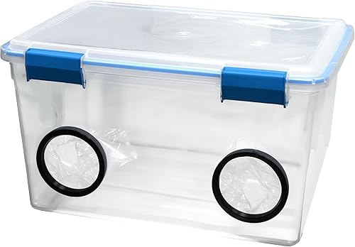 Still Air Box - Caja de cultivo de hongos para cultivar, 22.5 pulgadas de largo x 16 pulgadas de profundidad x 12.75 pulgadas de alto con tapa