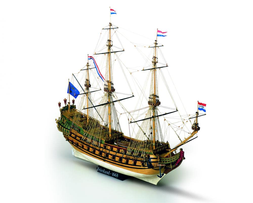 DUSEK Mamoli MV24 - FRIESLAND - Dutch 80-Gun ship 1663-1:75 - Komplettbausatz