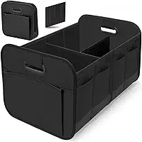 Caixa de Armazenamento para Porta-Malas de Carro, Caixa de Armazenamento Dobrável para Carro, Armário de Armazenamento com Alça Reforçada